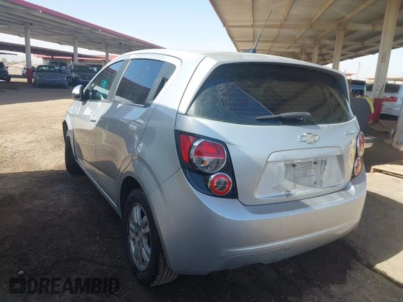 2013 Chevrolet Sonic LT with VIN 1G1JC6SH6D4175247, listed as a IAAI auction lot 41658630 with 296,668 mi miles. Bid and sale history available at carsss.com. Image 3.