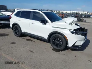 2024 Honda CR-V Sport with VIN 7FARS5H50RE036773, listed as a IAAI auction lot 41098212 with Not Provided miles and . Bid and sale history available at carsss.com. Image 1.