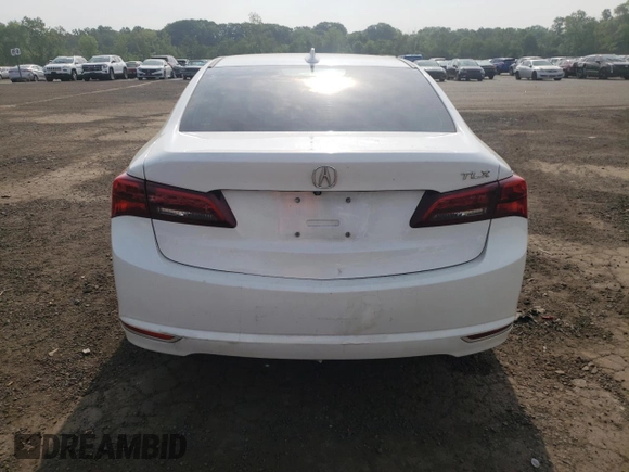 2016 Acura TLX with VIN 19UUB1F34GA000608, listed as a Copart auction lot 60964035 with 125,795 mi miles and Salvage title. Bid and sale history available at DreamBid. Image 6.