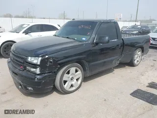 2005 Chevrolet Silverado 1500 Work Truck with VIN 1GCEC14V15Z123141, listed as a IAAI auction lot 41806662 with NaN miles. Bid and sale history available at carsss.com. Image 17.