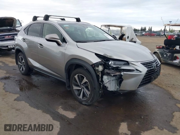 2019 Lexus NX with VIN JTJBARBZ0K2201715, listed as a IAAI auction lot 41882808 with 32,458 mi miles. Bid and sale history available at carsss.com. Image 1.