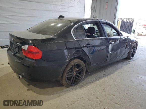 2008 BMW 3 Series 335xi with VIN WBAVD53568A010629, listed as a Copart auction lot 55350445 with 199,290 mi miles and Salvage title. Bid and sale history available at DreamBid. Image 3.