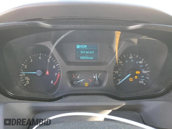 2018 Ford Transit with VIN 1FTYR1ZM2JKA65233, listed as a Copart auction lot 49108555 with 88,264 mi miles and Salvage Title. Bid and sale history available at carsss.com. Image 9.