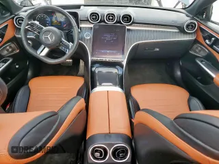 2024 Mercedes-Benz C 300 with VIN W1KAF4HB7RR178065, listed as a Copart auction lot 63899735 with 2,792 mi miles and Salvage title. Bid and sale history available at DreamBid. Image 8.