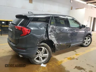 2018 GMC Terrain SLE with VIN 3GKALMEX2JL319899, listed as a Copart auction lot 44571145 with 58,698 mi miles and Salvage Title. Bid and sale history available at carsss.com. Image 3.