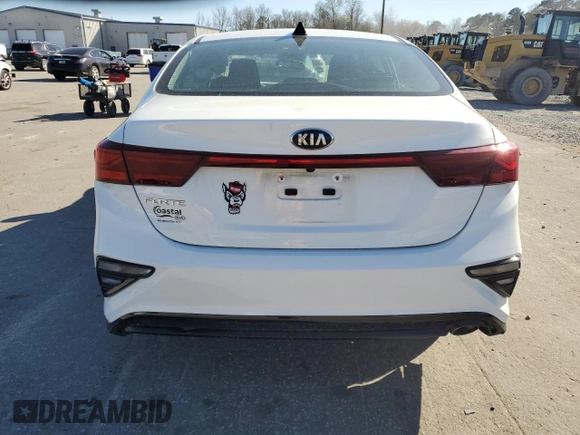2021 Kia Forte LXS with VIN 3KPF24ADXME372181, listed as a Copart auction lot 49399475 with 18,153 mi miles and Salvage Title. Bid and sale history available at carsss.com. Image 6.