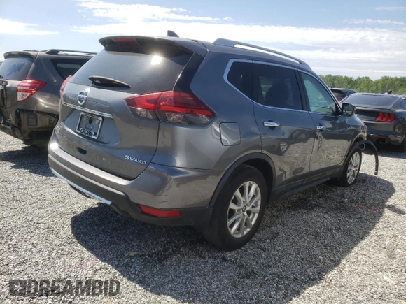 2017 Nissan Rogue SV with VIN 5N1AT2MVXHC897394, listed as a Copart auction lot 57655995 with 71,932 mi miles and Salvage title. Bid and sale history available at DreamBid. Image 3.