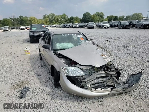 2000 Honda Civic LX with VIN 1HGEJ6672YL006517, listed as a Copart auction lot 69318214 with 0 mi miles and Salvage Title. Bid and sale history available at carsss.com. Image 11.