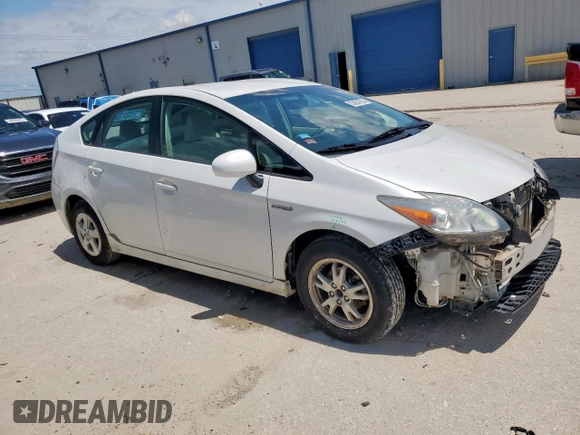2010 Toyota Prius II with VIN JTDKN3DU3A0198583, listed as a Copart auction lot 53904705 with 136,126 mi miles and Salvage Title. Bid and sale history available at DreamBid. Image 4.