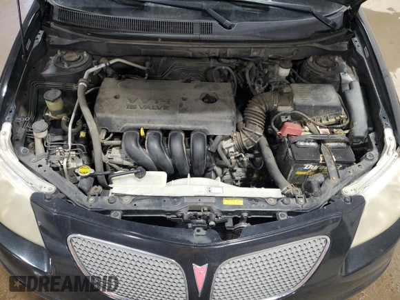 2008 Pontiac Vibe with VIN 5Y2SL65818Z402585, listed as a Copart auction lot 55461435 with 163,251 mi miles and Clean Title. Bid and sale history available at carsss.com. Image 11.