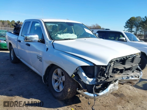 2022 Ram 1500 Express with VIN 1C6RR7FT5NS230420, listed as a IAAI auction lot 41343721 with 63,184 mi miles and . Bid and sale history available at DreamBid. Image 1.