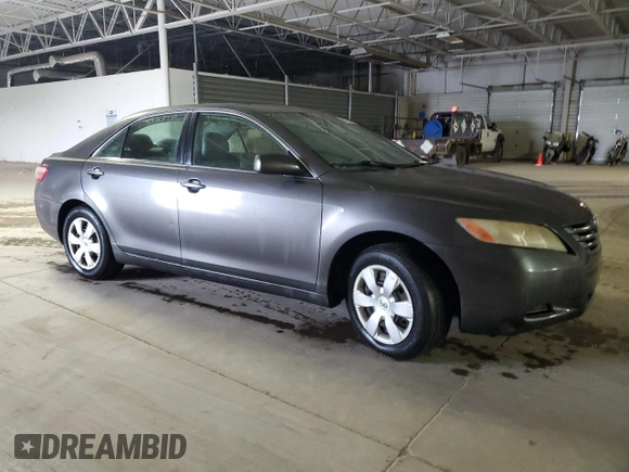 2007 Toyota Camry CE with VIN JTNBE46K373070140, listed as a Copart auction lot 55178015 with 255,031 mi miles and Clean Title. Bid and sale history available at DreamBid. Image 4.