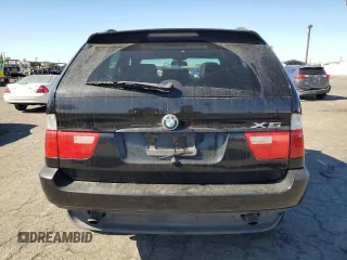 2004 BMW X5 3.0i with VIN 5UXFA135X4LU44087, listed as a Copart auction lot 78683484 with 184,510 mi miles and Salvage Title. Bid and sale history available at carsss.com. Image 6.