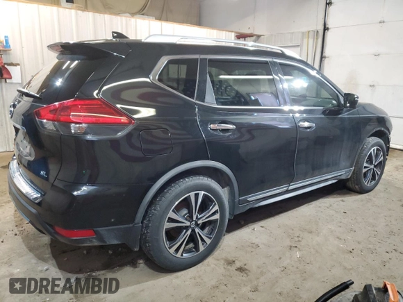 2017 Nissan Rogue SL with VIN JN8AT2MTXHW147922, listed as a Copart auction lot 52331195 with 66,265 mi miles and Salvage title. Bid and sale history available at DreamBid. Image 3.