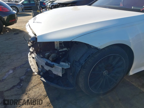 2022 Mercedes-Benz S 580 with VIN W1K6G7GB7NA155903, listed as a IAAI auction lot 41867399 with 60,573 mi miles and . Bid and sale history available at DreamBid. Image 19.