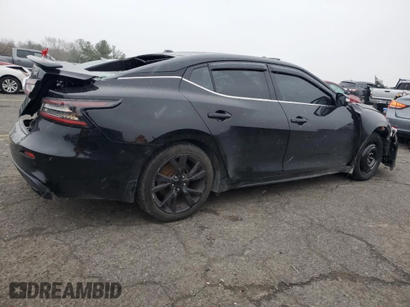 2020 Nissan Maxima SR with VIN 1N4AA6EV7LC369214, listed as a Copart auction lot 85699354 with 60,797 mi miles and Salvage Title. Bid and sale history available at DreamBid. Image 3.