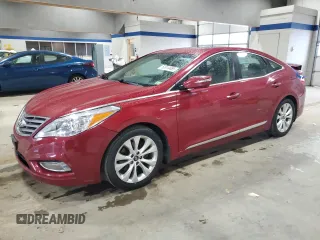 2013 Hyundai Azera with VIN KMHFG4JGXDA298805, listed as a Copart auction lot 52414485 with 109,812 mi miles and Salvage Title. Bid and sale history available at carsss.com. Image 1.