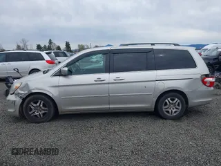 2007 Honda Odyssey EX-L with VIN 5FNRL38727B400249, listed as a IAAI auction lot 41813836 with 275,661 mi miles. Bid and sale history available at carsss.com. Image 6.