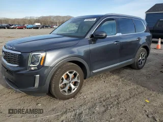 2021 Kia Telluride EX with VIN 5XYP3DHC2MG113587, listed as a Copart auction lot 50500635 with 74,828 mi miles and Salvage Title. Bid and sale history available at DreamBid. Image 1.