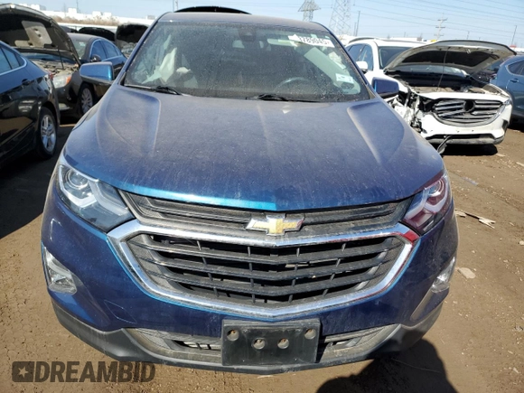 2021 Chevrolet Equinox LT with VIN 3GNAXKEV9ML392797, listed as a Copart auction lot 48789045 with 47,156 mi miles and Salvage Title. Bid and sale history available at DreamBid. Image 5.