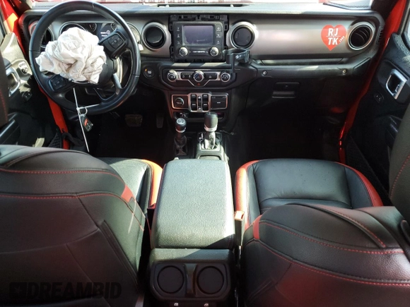 2020 Jeep Gladiator Sport S with VIN 1C6HJTAG4LL162110, listed as a Copart auction lot 51546565 with 67,948 mi miles and Salvage title. Bid and sale history available at DreamBid. Image 8.