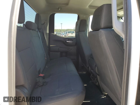 2020 Chevrolet Silverado 1500 Custom with VIN 1GCRWBEK8LZ243650, listed as a Copart auction lot 80707824 with 80,320 mi miles and Salvage Title. Bid and sale history available at carsss.com. Image 10.