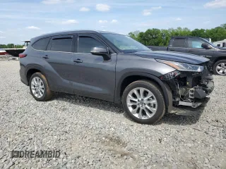 2023 Toyota Highlander L z VIN 5TDKDRAH3PS018604, wystawiony jako Copart lot #54381385 z przebiegiem 27 549 mil mil oraz Szkoda całkowita • Salvage title. Historia ofert i sprzedaży dostępna na DreamBid. Obrazek 4.