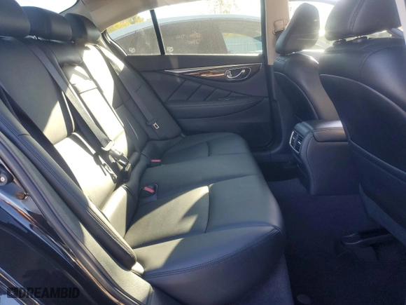 2018 Infiniti Q50 3.0t LUXE with VIN JN1EV7ARXJM440074, listed as a Copart auction lot 75623894 with 57,897 mi miles and Salvage Title. Bid and sale history available at carsss.com. Image 10.