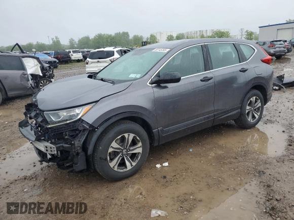 2018 Honda CR-V LX z VIN 2HKRW6H39JH200841, wystawiony jako Copart lot #58745395 z przebiegiem 108 868 mil mil oraz Szkoda całkowita • Salvage title. Historia ofert i sprzedaży dostępna na DreamBid. Obrazek 1.