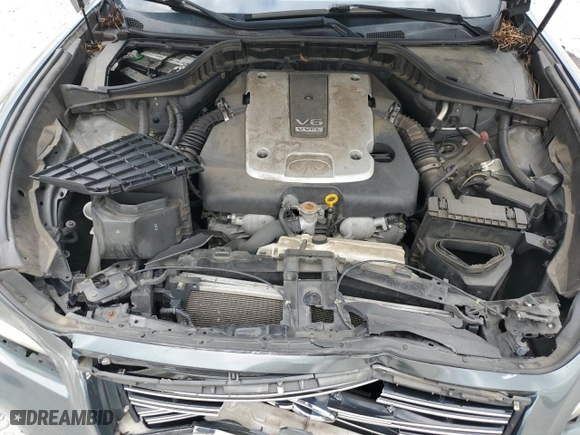 2012 Infiniti M37 with VIN JN1BY1APXCM335754, listed as a Copart auction lot 47566225 with 243994 miles and Salvage Title. Bid and sale history available at carsss.com. Image 11.