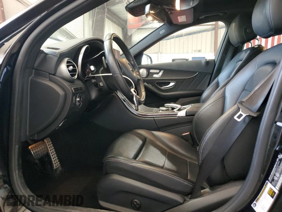 2016 Mercedes-Benz C 300 Luxury with VIN 55SWF4KBXGU151906, listed as a Copart auction lot 55045005 with 69,664 mi miles and Salvage Title. Bid and sale history available at carsss.com. Image 7.