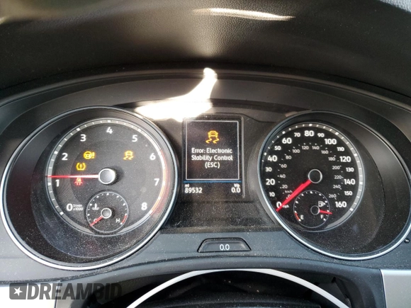 2021 Volkswagen Atlas S with VIN 1V2AC2CA6MC227062, listed as a Copart auction lot 46258605 with 89,532 mi miles and Salvage title. Bid and sale history available at DreamBid. Image 9.