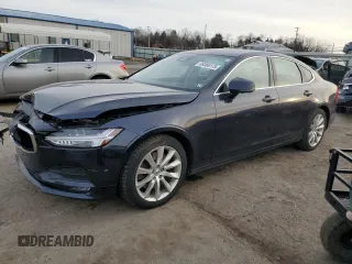 2017 Volvo S90 Momentum with VIN YV1A22MK6H1004513, listed as a Copart auction lot 48386175 with 148,137 mi miles and Salvage Title. Bid and sale history available at carsss.com. Image 1.