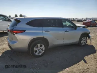 2020 Toyota Highlander L with VIN 5TDCZRBH1LS503483, listed as a Copart auction lot 69920294 with Not provided miles and Salvage title. Bid and sale history available at DreamBid. Image 3.