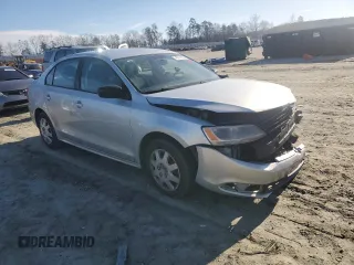 2014 Volkswagen Jetta Sedan S with VIN 3VW2K7AJ7EM251134, listed as a Copart auction lot 45774155 with 95,424 mi miles and Salvage Title. Bid and sale history available at carsss.com. Image 4.