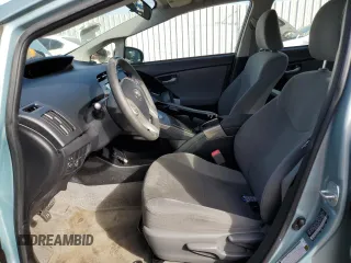 2013 Toyota Prius One with VIN JTDKN3DU8D5612478, listed as a Copart auction lot 46039855 with 141,195 mi miles and Salvage Title. Bid and sale history available at DreamBid. Image 7.