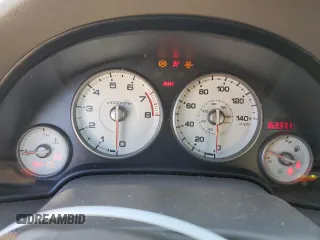 2005 Acura RSX with VIN JH4DC53815S001465, listed as a Copart auction lot 77030044 with 163,371 mi miles and Salvage Title. Bid and sale history available at carsss.com. Image 9.