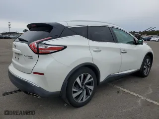 2015 Nissan Murano SL with VIN 5N1AZ2MH7FN206221, listed as a Copart auction lot 52401835 with 172,611 mi miles and Salvage Title. Bid and sale history available at carsss.com. Image 3.