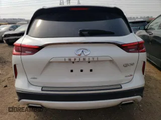 2020 Infiniti QX50 LUXE with VIN 3PCAJ5M37LF120726, listed as a Copart auction lot 45239163 with 26,185 mi miles. Bid and sale history available at carsss.com. Image 6.