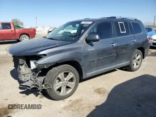 2012 Toyota Highlander Limited with VIN 5TDYK3EH8CS086253, listed as a Copart auction lot 57048075 with 149,326 mi miles and Salvage title. Bid and sale history available at DreamBid. Image 1.