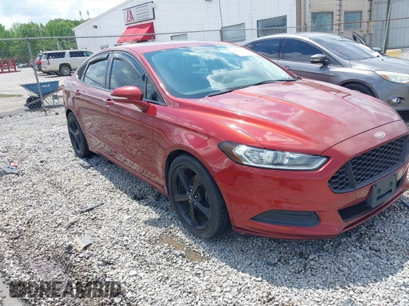 2014 Ford Fusion SE with VIN 3FA6P0HDXER172465, listed as a IAAI auction lot 42116171 with 138,166 mi miles. Bid and sale history available at carsss.com. Image 1.