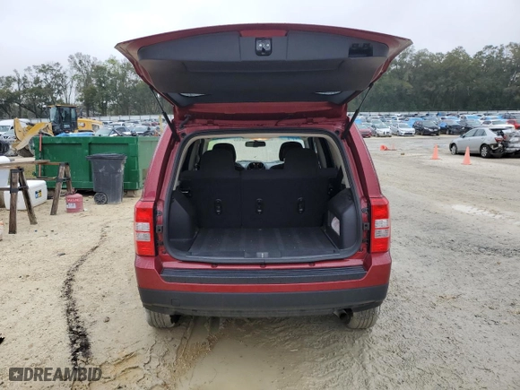 2016 Jeep Patriot Sport with VIN 1C4NJPBB6GD699213, listed as a Copart auction lot 46167145 with 72,152 mi miles and Salvage Title. Bid and sale history available at carsss.com. Image 6.