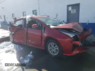 2017 Toyota Prius Two with VIN JTDKBRFU5H3540553, listed as a Copart auction lot 37946623 with Not Provided miles and Salvage Title. Bid and sale history available at DreamBid. Image 4.