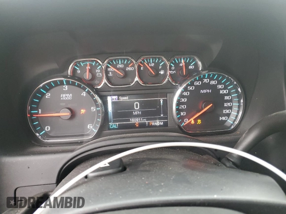 2015 Chevrolet Tahoe LT with VIN 1GNSKBKC6FR567296, listed as a Copart auction lot 50444825 with 160,911 mi miles and Salvage title. Bid and sale history available at DreamBid. Image 9.