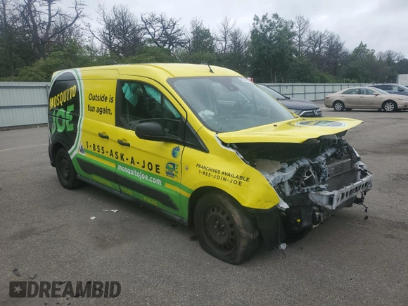2020 Ford Transit Connect XL with VIN NM0LS7E74L1451207, listed as a Copart auction lot 60245045 with 42,045 mi miles and Salvage title. Bid and sale history available at DreamBid. Image 4.