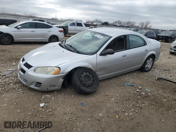 2006 Dodge Stratus SXT z VIN 1B3AL46T86N228152, wystawiony jako Copart lot #85317444 z przebiegiem 162 447 mil mil oraz Szkody całkowita. Historia ofert i sprzedaży dostępna na DreamBid. Obrazek 1.