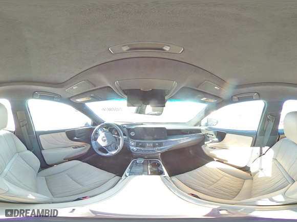 2021 Lexus LS with VIN JTHD51FFXM5014872, listed as a Copart auction lot 74589874 with 20,701 mi miles and Non Repairable. Bid and sale history available at carsss.com. Image 13.