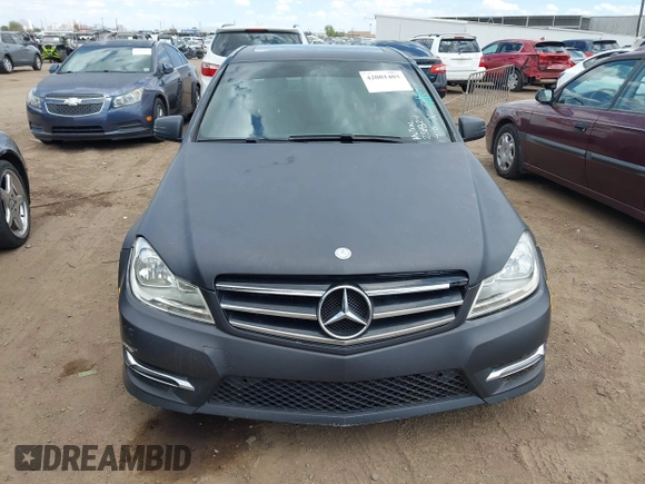 2014 Mercedes-Benz C 250 Sport with VIN WDDGF4HB8EG238824, listed as a IAAI auction lot 42001403 with 163,458 mi miles and . Bid and sale history available at carsss.com. Image 6.