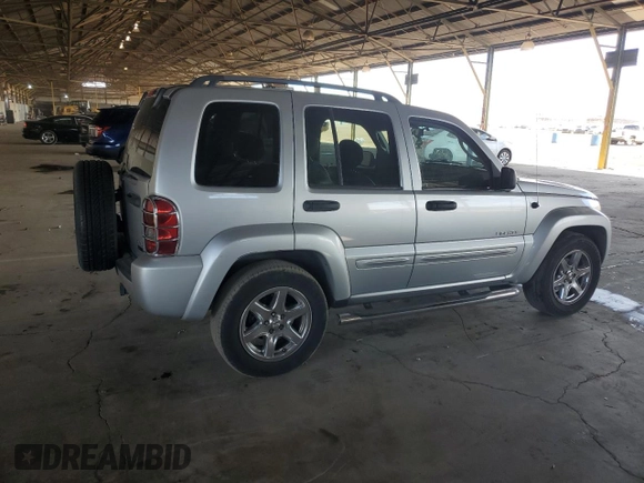 2004 Jeep Liberty Limited with VIN 1J4GL58K84W106508, listed as a Copart auction lot 53730895 with 179,643 mi miles and Salvage title. Bid and sale history available at DreamBid. Image 3.