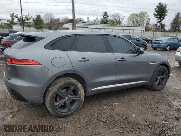 2018 Jaguar F-Pace S z VIN SADCM2FV9JA203808, wystawiony jako Copart lot #52248255 z przebiegiem 86 382 mil mil oraz Szkoda całkowita • Salvage title. Historia ofert i sprzedaży dostępna na DreamBid. Obrazek 3.